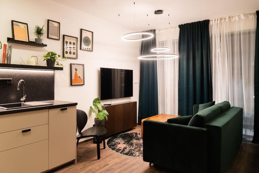 Green Garden Sauna Apartment Brno Buitenkant foto