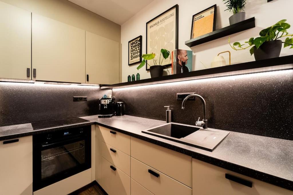Green Garden Sauna Apartment Brno Buitenkant foto